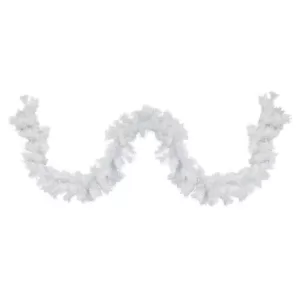 Northlight 9 ft. x 10 in. Spruce Artificial Christmas Garland, Icy White