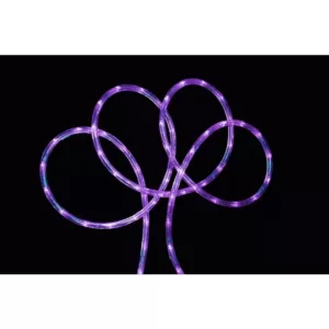 Northlight 18 ft. Purple LED Indoor/Outdoor Rope Lights