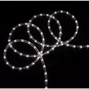 Northlight 18 ft. 108-Light Pure White Indoor/Outdoor LED Christmas Rope Lights