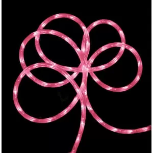 Northlight 18 ft. 108-Light Pink Indoor/Outdoor LED Christmas Rope Lights