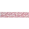 Northlight 2.5 in. x 16 yds. White and Red Candy Cane Wired Craft Ribbon