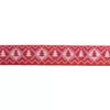 Northlight 2.5 in. x 16 yds. Red and White Nordic Tree Wired Craft Ribbon