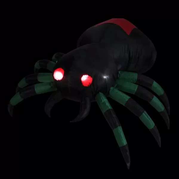 Northlight 3.5 ft. Inflatable Lighted Spider Halloween Outdoor Decoration