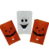 Northlight Flickering Light Pumpkin and Ghost Halloween Luminary Pathway Markers (Set of 3)