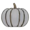 Northlight 13.75 in. Blue and Gray Halloween Pumpkin Table Top Decoration