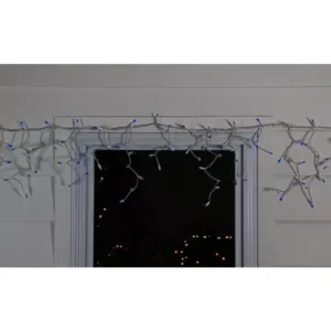 Northlight 10 ft. 150-Light Blue Mini Icicle Lights