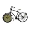 Benzara Cycle Shaped Multi-Color Metal Analog Display Table Clock