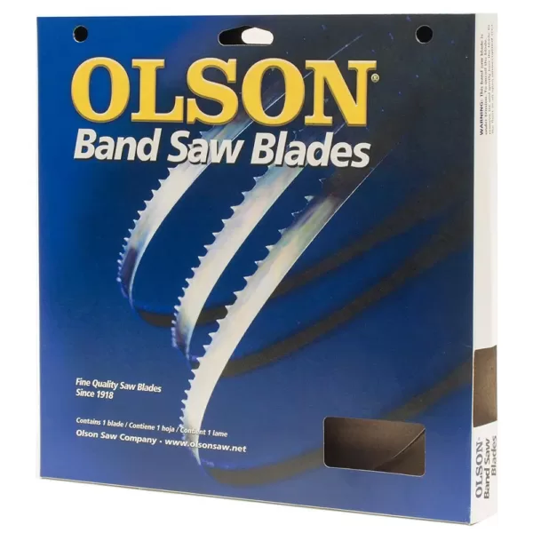 Olson Saw 93-1/2 in. L x 1/4 in. with 6 TPI High Carbon Steel with Band Saw Blade