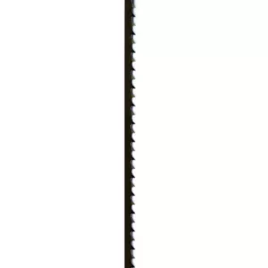 Olson Saw 5 in. L Pin End x 0.070 in. W x 0.010 in. T with 18.5 TPI High Carbon Steel Scroll Saw Blade