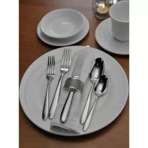 Oneida Mascagni II Silver 18/0 Stainless Steel Salad/Dessert Fork (12-Pack)