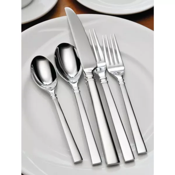 Oneida Shaker 18/0 Stainless Steel Dessert/Salad Forks (Set of 12)