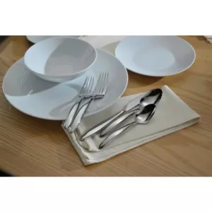 Oneida Glissade 18/0 Stainless Steel Table Forks, European Size (Set of 12)