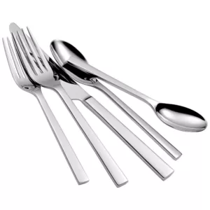 Oneida Chef's Table 18/0 Stainless Steel Bouillon Spoons (Set of 12)