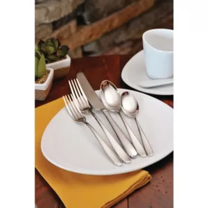 Oneida Mascagni 18/10 Stainless Steel Teaspoons and European Size (Set of 12)