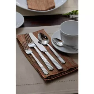 Oneida Viotti 18/10 Stainless Steel Teaspoons, U.S. Size (Set of 12)