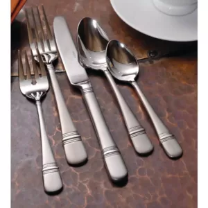 Oneida Satin Astragal Oval Bowl Soup/Dessert Spoons 18/10 Stainless Steel (Set of 12)