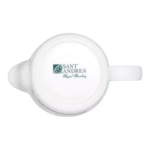 Oneida Sant Andrea 6 oz. Bright White Botticelli Creamer (Set of 36)