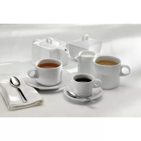 Oneida Nexus 10 oz. White Porcelain Creamers (Set of 36)