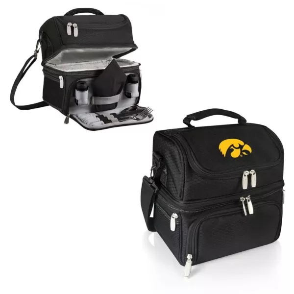 ONIVA Pranzo Black Iowa Hawkeyes Lunch Bag