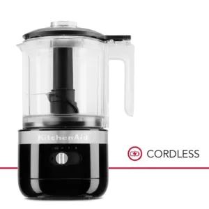 KitchenAid Cordless 5-Cup Onyx Black Food Chopper