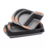 Rachael Ray Oven Lovin' 5-Piece Gray and Orange Bakeware Set