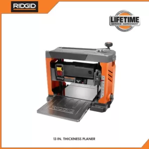 RIDGID 13 in. Thickness Corded Planer