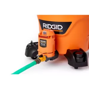 RIDGID 12 Gal. 5.0-Peak HP NXT Wet/Dry Shop Vacuum with Filter, Hose, Accessories, Pump Accessory and Wet Application Filter