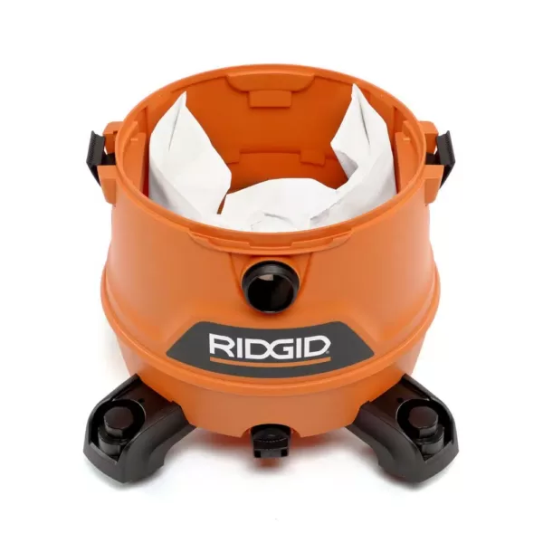 RIDGID 16 Gal. 6.5-Peak HP NXT Wet/Dry Shop Vacuum with Cart, Filter, Hose and Accessories