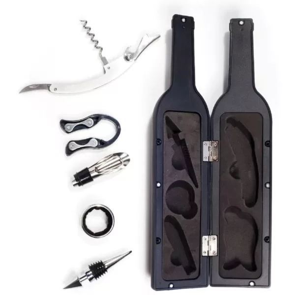 Ozeri Wine Bottle Corkscrew and Accessory Set