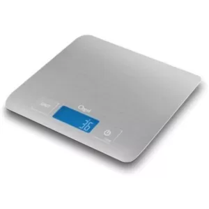 Ozeri Zenith Digital Kitchen Scale in Refined Stainless Steel with Fingerprint Resistant Coating