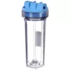 Pentek 158116 Slim Line Filter Housing - Clear/Blue