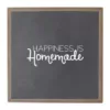 Petal Lane Chalk Happiness Is Homemade, Rustic Brown Frame, Magnetic Memo Board