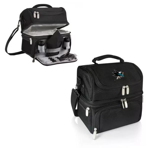 Picnic Time Pranzo Black San Jose Sharks Lunch Bag