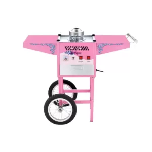 Great Northern Vortex Commercial Pink Cotton Candy Machine and Cart