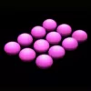 LUMABASE 1.25 in. D x 0.875 in. H x 1.25 in. W Pink Floating Blimp Lights (12-Count)