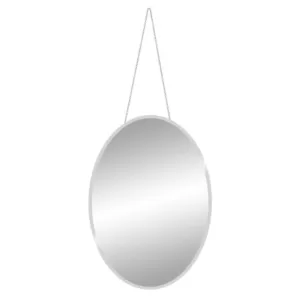 Pinnacle Small Oval Beveled Glass Mirror (17.5 in. H x 24.5 in. W)