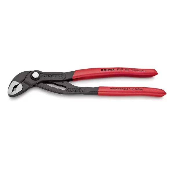 KNIPEX 12 in. Cobra Box Joint Pliers Set with Storage Pouch (3-Piece)