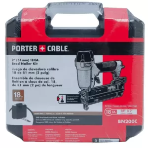 Porter-Cable 18-Gauge Pneumatic Brad Nailer Kit