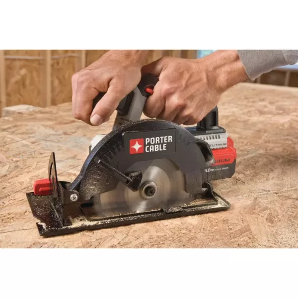 Porter-Cable 20-Volt MAX Cordless 6-1/2 in. Circular Saw (Tool-Only)