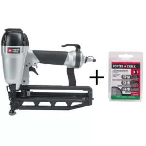 Porter-Cable Pneumatic 16-Gauge 2-1/2 in. Nailer Kit with Bonus 16-Gauge Finish Nail Project Pack (900 per Box)