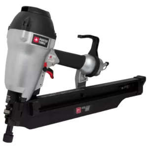 Porter-Cable Pneumatic 21-Degree Corded 3-1/2 in. Full Round Framing Nailer with Bonus Pneumatic 16-Gauge 2-1/2 in. Finish Nailer Kit