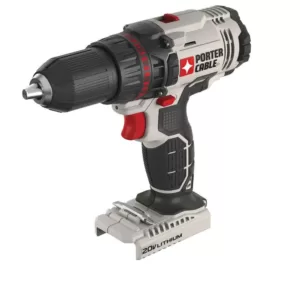 Porter-Cable 20-Volt MAX Lithium-Ion Cordless 1/2 in. Drill/Driver with 2 Batteries 1.3 Ah and Charger