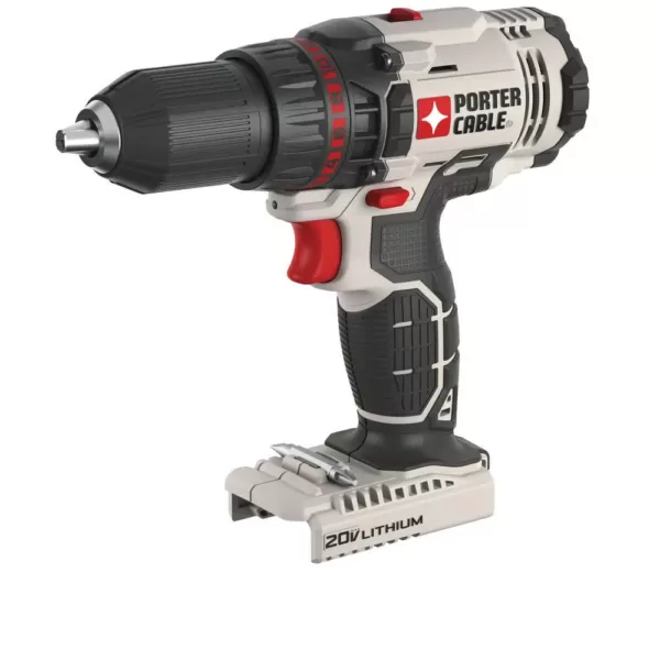 Porter-Cable 20-Volt MAX Lithium-Ion Cordless 1/2 in. Drill/Driver with 2 Batteries 1.3 Ah and Charger