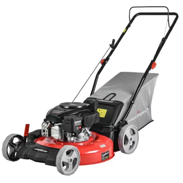 PowerSmart 21 in. 3-in-1 170cc Gas Walk Behind Push Lawn Mower