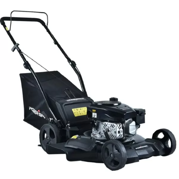 PowerSmart 21 in. 170 cc Gas 3-in-1 Walk Behind Push Mower