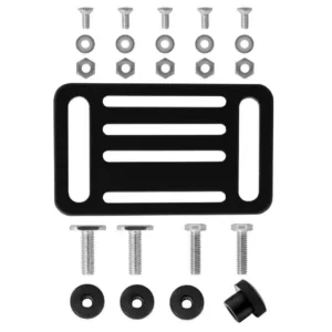 POWERTEC Toggle Clamp Mounting Plate Set (1-Pack)