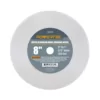 POWERTEC 8 in. x 1 in. 100-Grit 5/8 in. Arbor White Aluminum Oxide Grinding Wheel