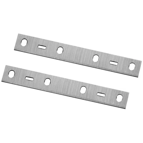 POWERTEC 6 in. High Speed Steel Jointer Knives for Grizzly G0612 (Set of 2)