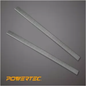 POWERTEC 12 in. High-Speed Steel Planer Knives for Delta TP300 (Set of 2)