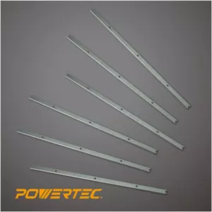 POWERTEC 13 in. HSS Replacement Planer Blades - 2 Sets 6 Knives